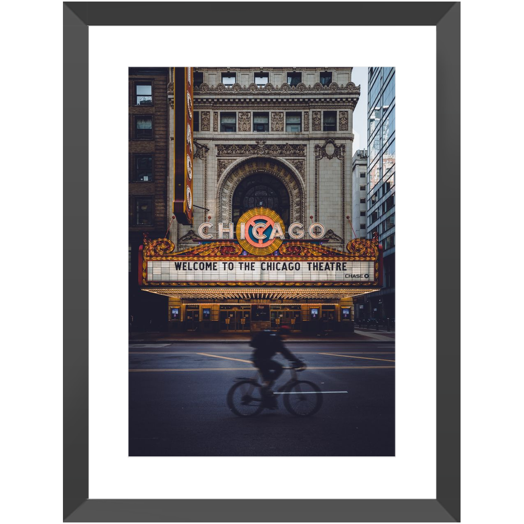 Welcome to the Theatre, Chicago Theatre, the Loop, Chicago photograph by Eric Petersen